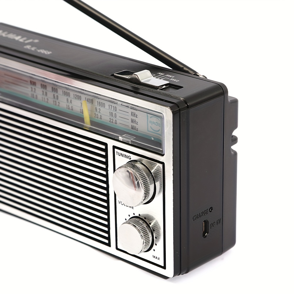 Portable Radio Fm Sw Transistor Radio Loud Speaker Headphone - Temu