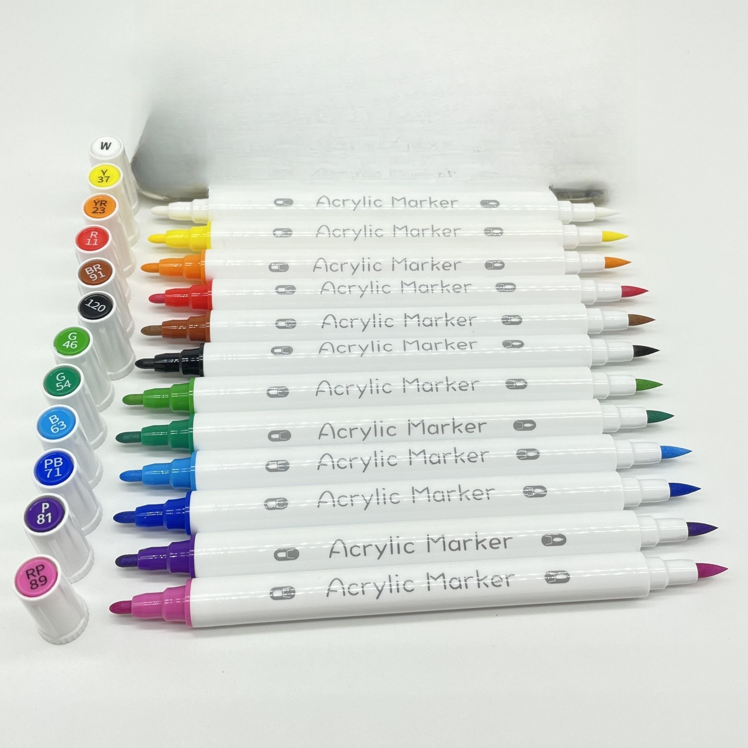 Double headed Colored Markers Watercolor Pens In Multiple - Temu