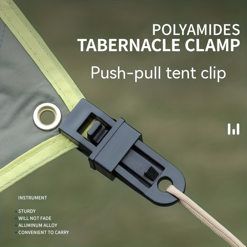 10/20/30 stks Tarp Clips, Heavy Duty Lock Grip Tent Klemmen Tarp Klemmen Voor Outdoor Camping Luifel