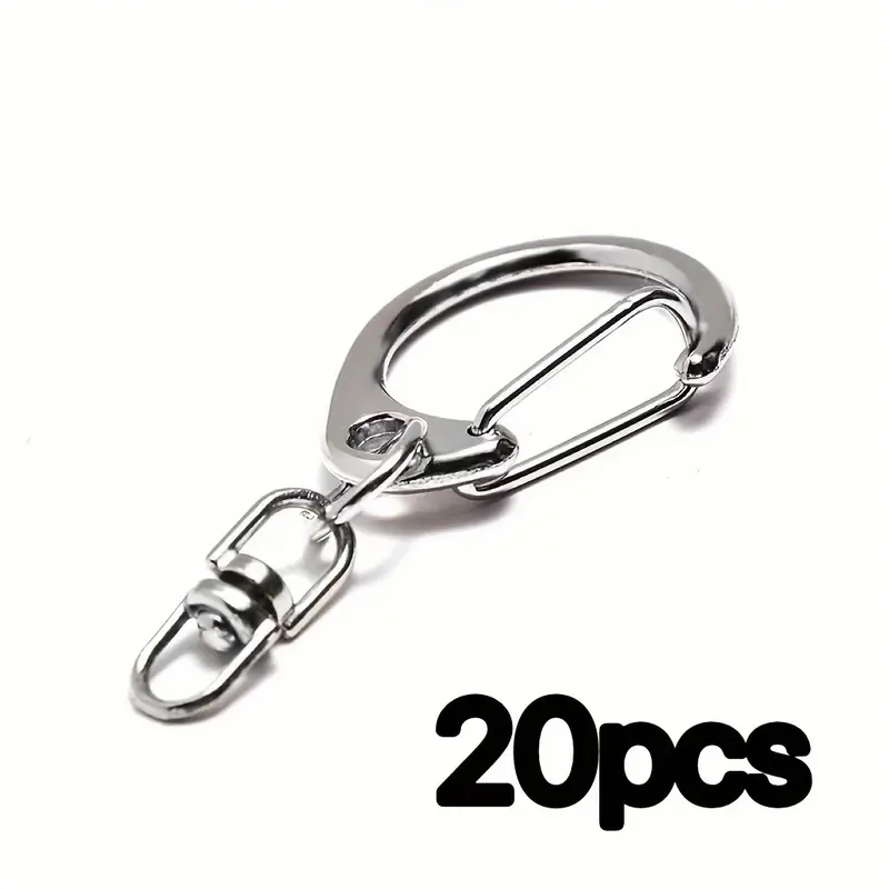 D shaped Keychain Buckle Portable Small Spring Hook Keychain - Temu