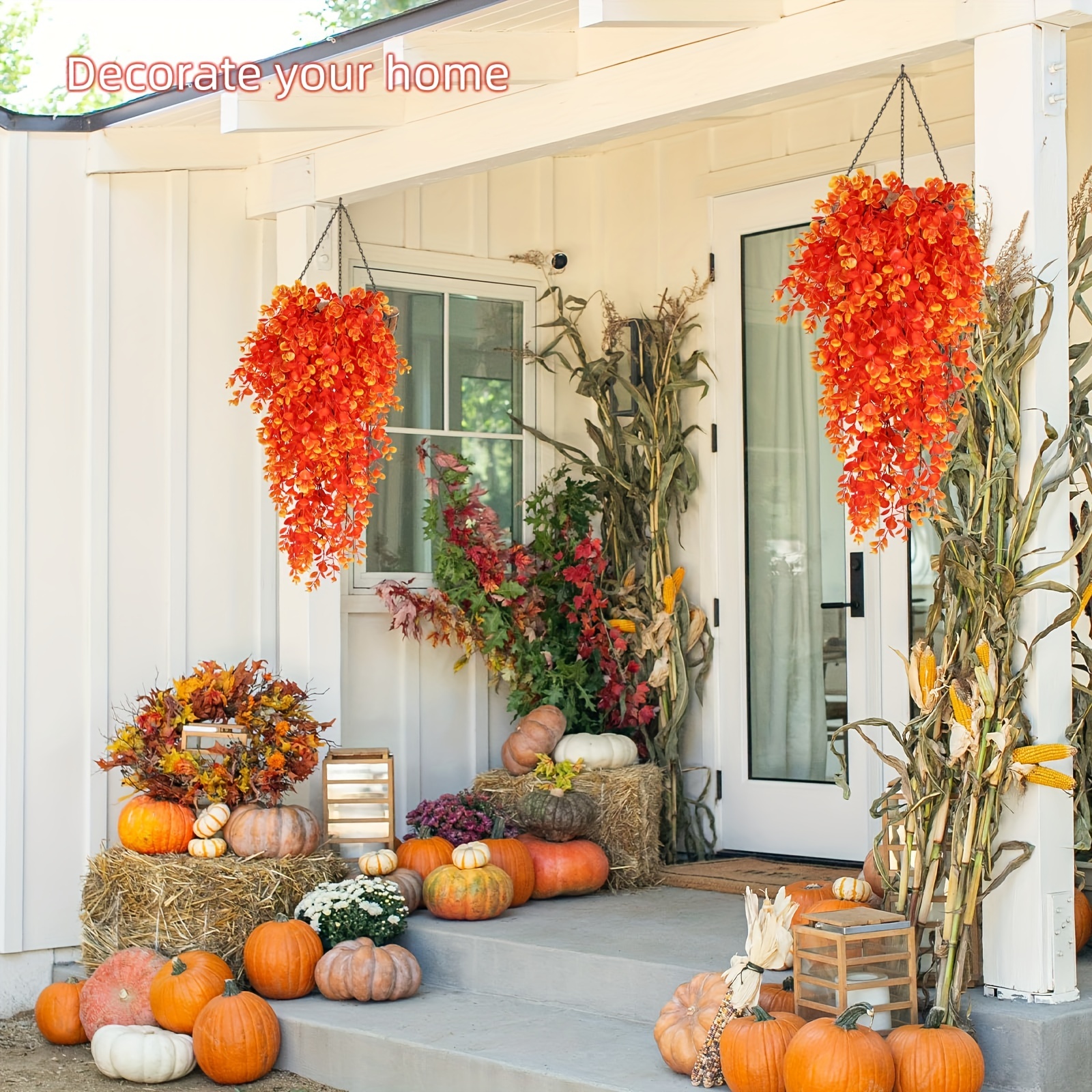 6 Artificial Flower Decoration Ideas for Autumn Winter Colour in