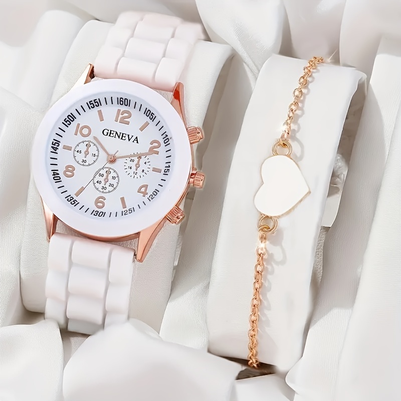 Women's Watch Casual Round Pointer Quartz Watch Analog - Temu