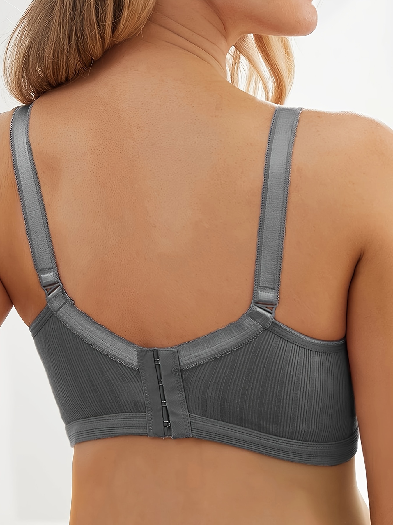 Women's Maternity Solid Breast Feeding Bra