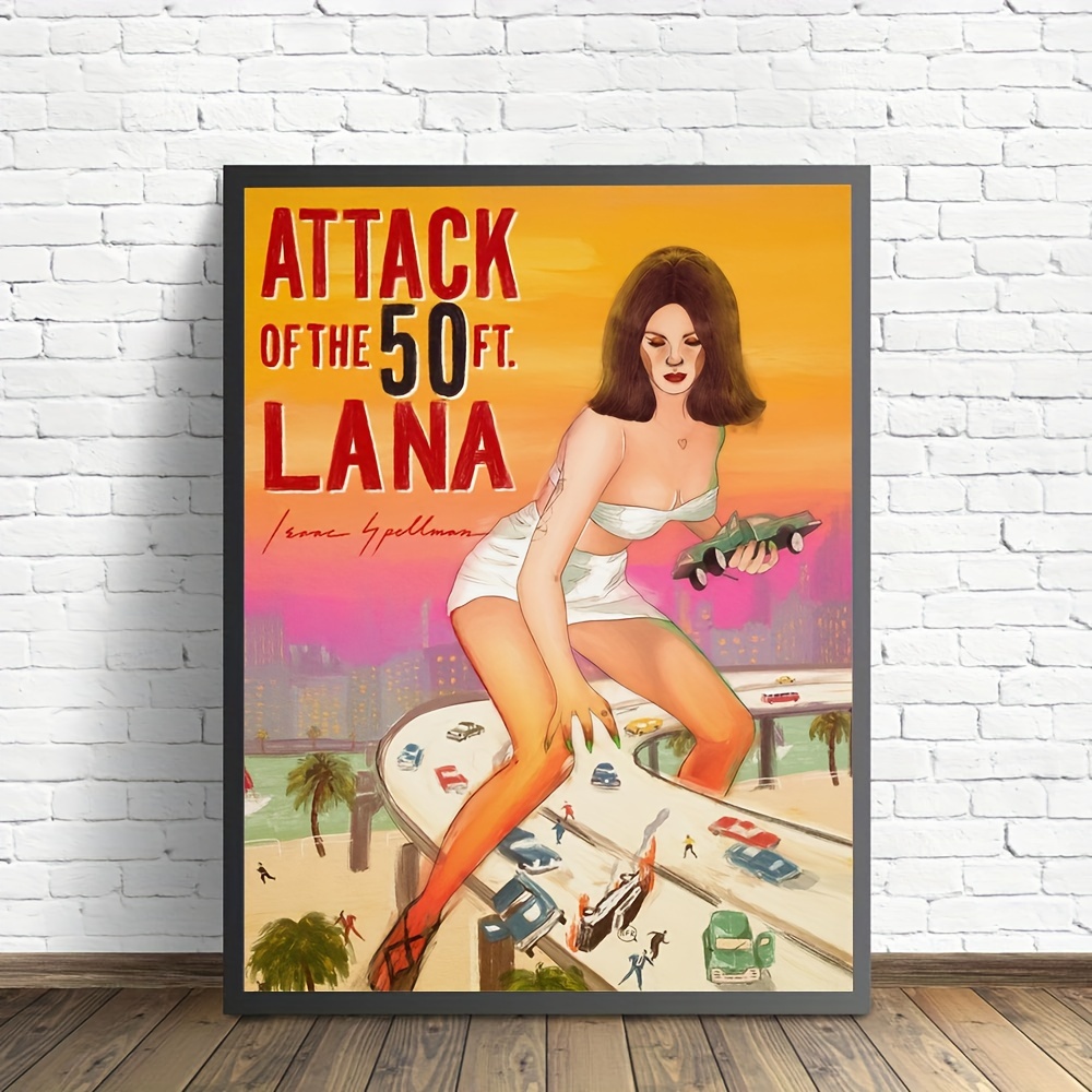 Poster Tv Di Lana Del Rey - Spedizione Gratuita Per I Nuovi Utenti - Temu  Italy