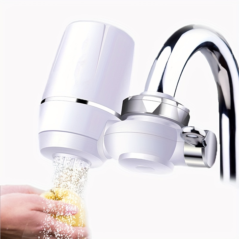 Filtro de agua para grifo, filtro de grifo, cocina, elimina  fluoruro de plomo y purificador de cloro : Herramientas y Mejoras del Hogar