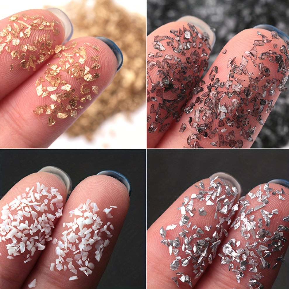 Rhinestones Nail Art Gems - 4mm Crystal Nail Art Manicure Decorations 1set  Lot