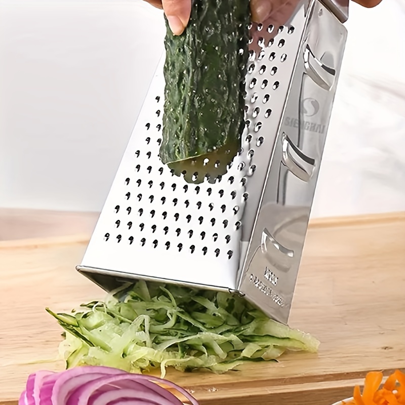 Box Grater Stainless Steel Box Grater Cheese Grater Potato - Temu