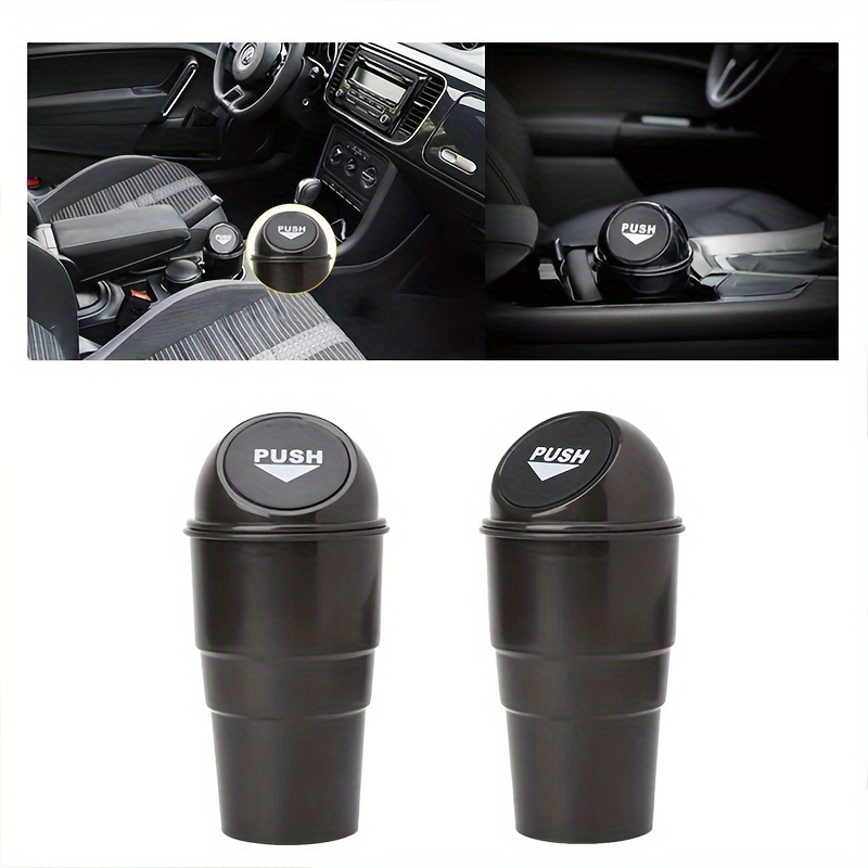 Véhicule automobile support de verre poubelle petite Mini poubelle voiture  poubelle poubelle pour voiture bureau maison
