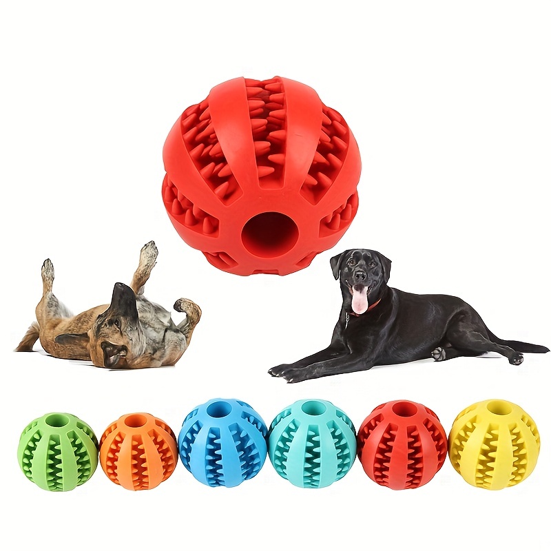 

Durable Rubber Toy For Dogs - Watermelon-shaped Ball That Resists Bites And Helps Clean Teeth - Available In Small, Medium And Large Sizes