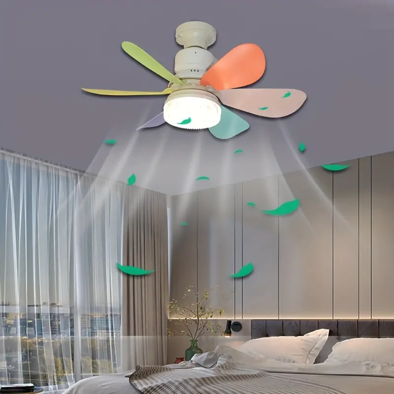 Socket Ceiling Fan With Light And