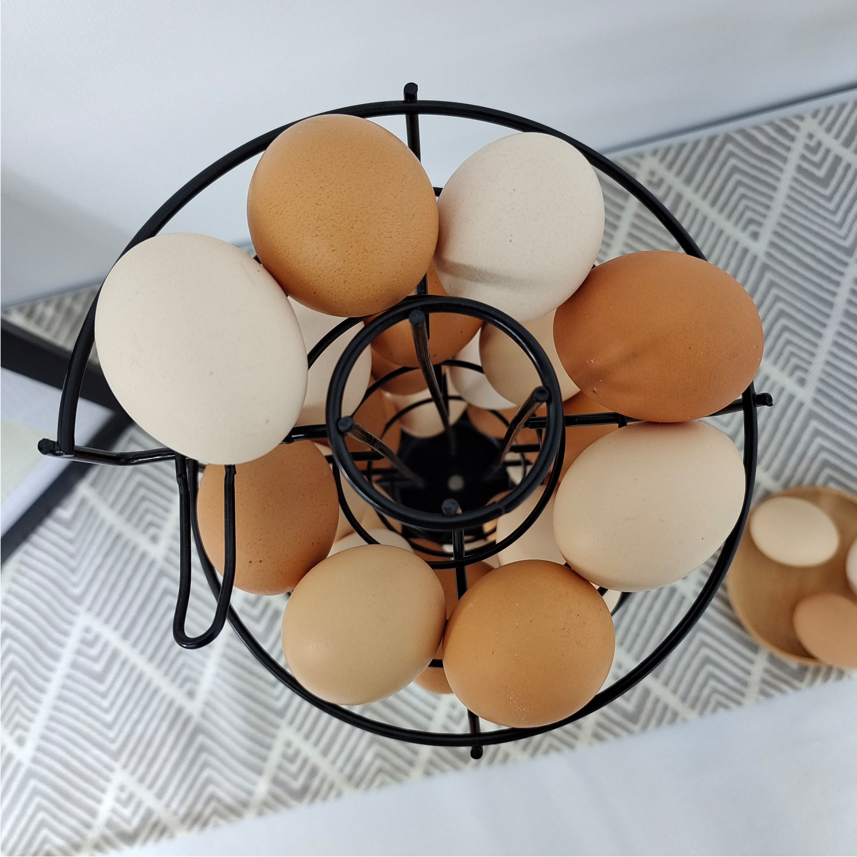 Spiral Countertop Egg Storage Rack