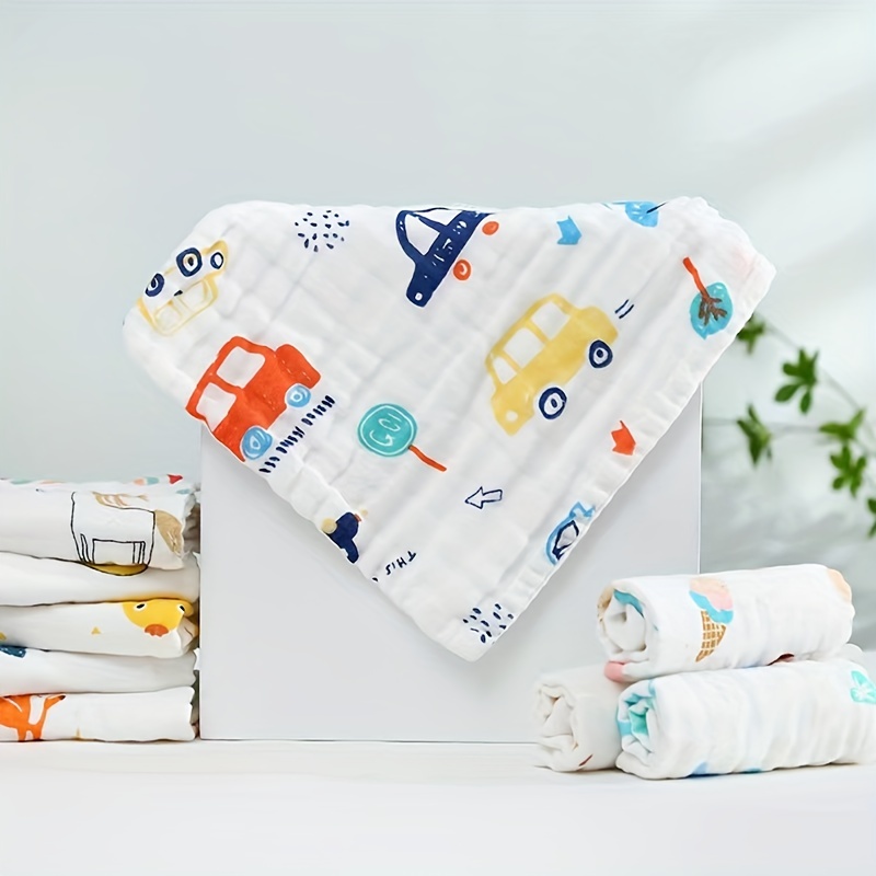 Serviette de bain pour nouveau-né Couverture de dessin animé Infant Child  Cuddle Quilt Imprimé Wrap