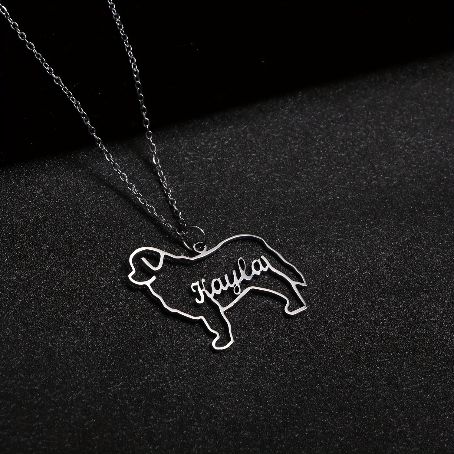 Newfoundland dog clearance necklace