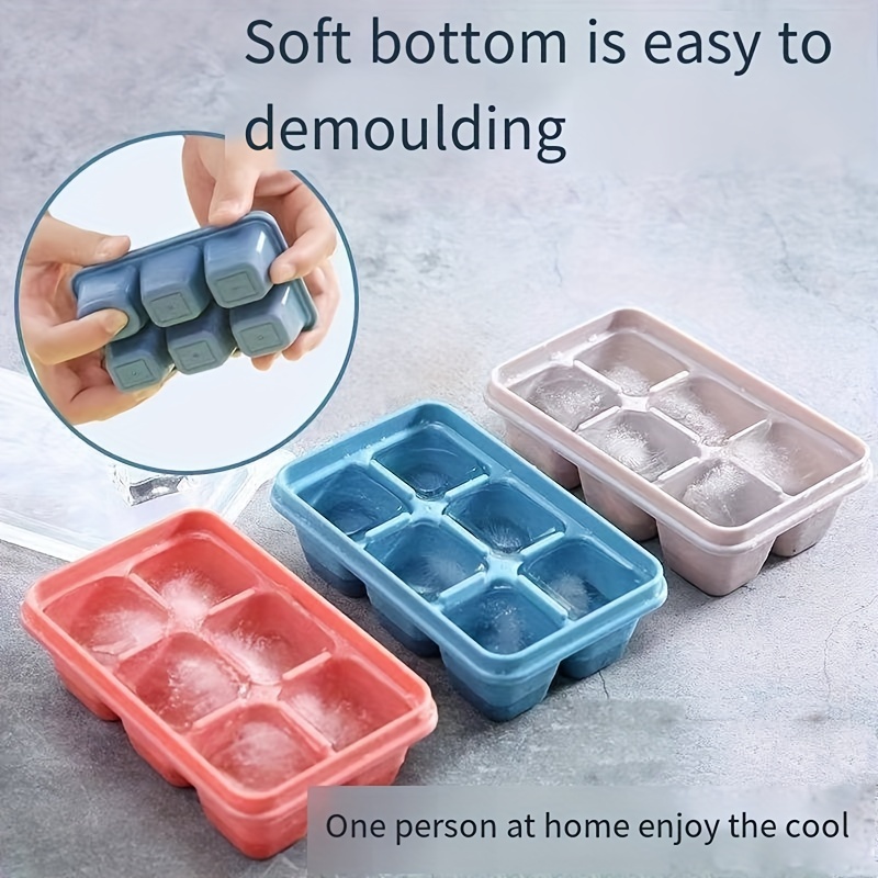 Ice Cube Trays, Silicone Whiskey Ice Ball Molds, Large Ice Hockey Maker  Molds, Round Ice Cube Molds, Spherical Ice Cube Molds, Square Large Ice  Cube Trays For Cocktails And Bourbon, Bar Supplies