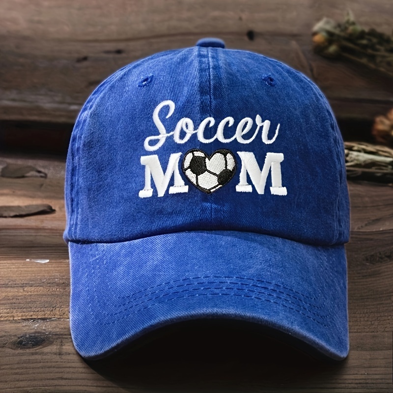 Soccer Mom Embroidered Baseball Lightweight Adjustable - Temu