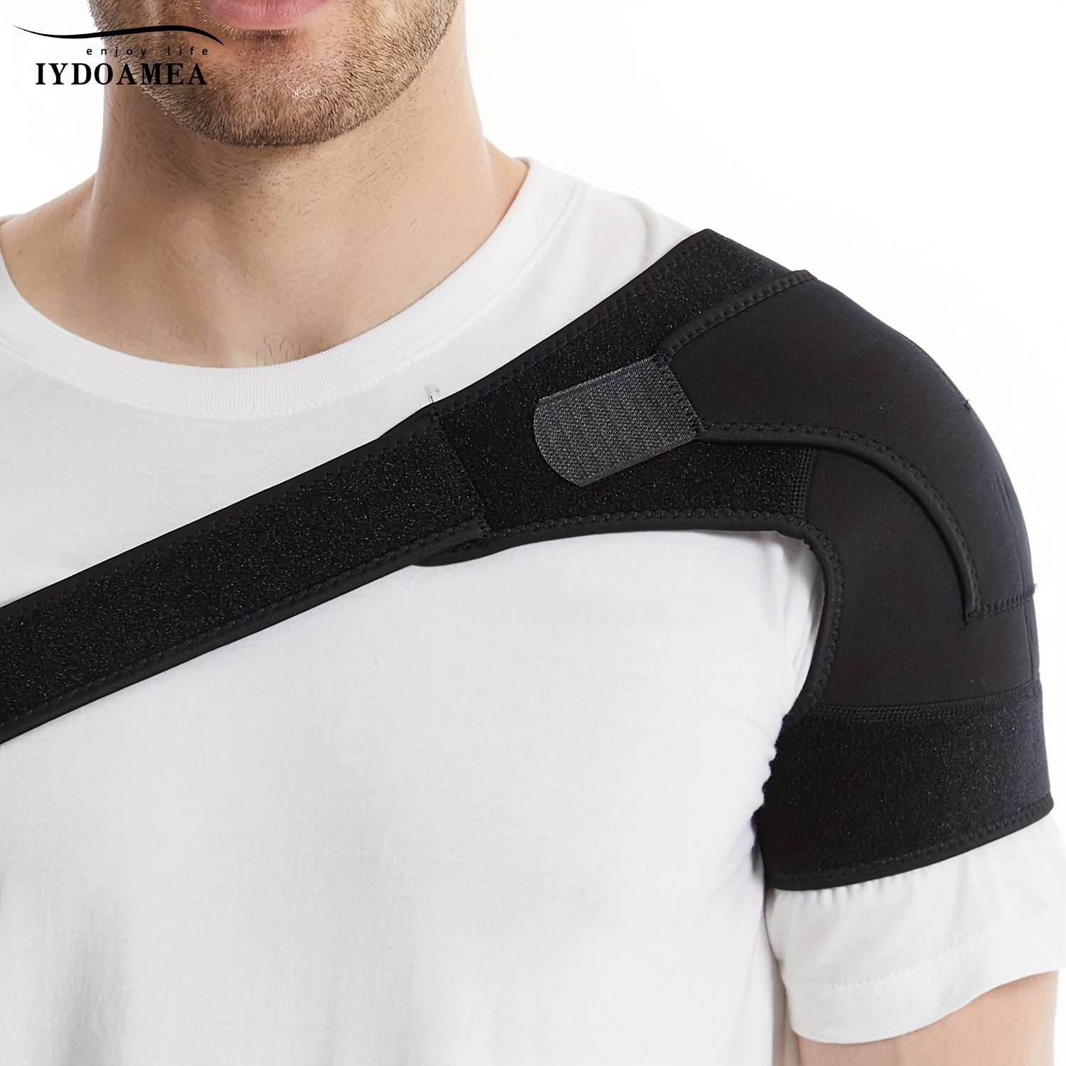 Compression Shoulder Brace Single Sleeve Strap for Torn Rotator Cuff, AC  Joint Pain Relief, Dislocation, Arm Stability, Injuries - AliExpress