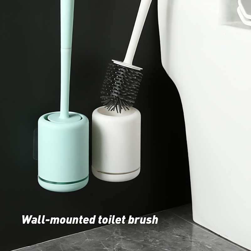1 Toilet Brush And Plunger With Holder Set Heavy Duty Toilet - Temu