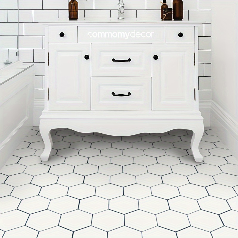 The BEST Peel-and-Stick Vinyl Floor Tile & Decals - The Crazy Craft Lady