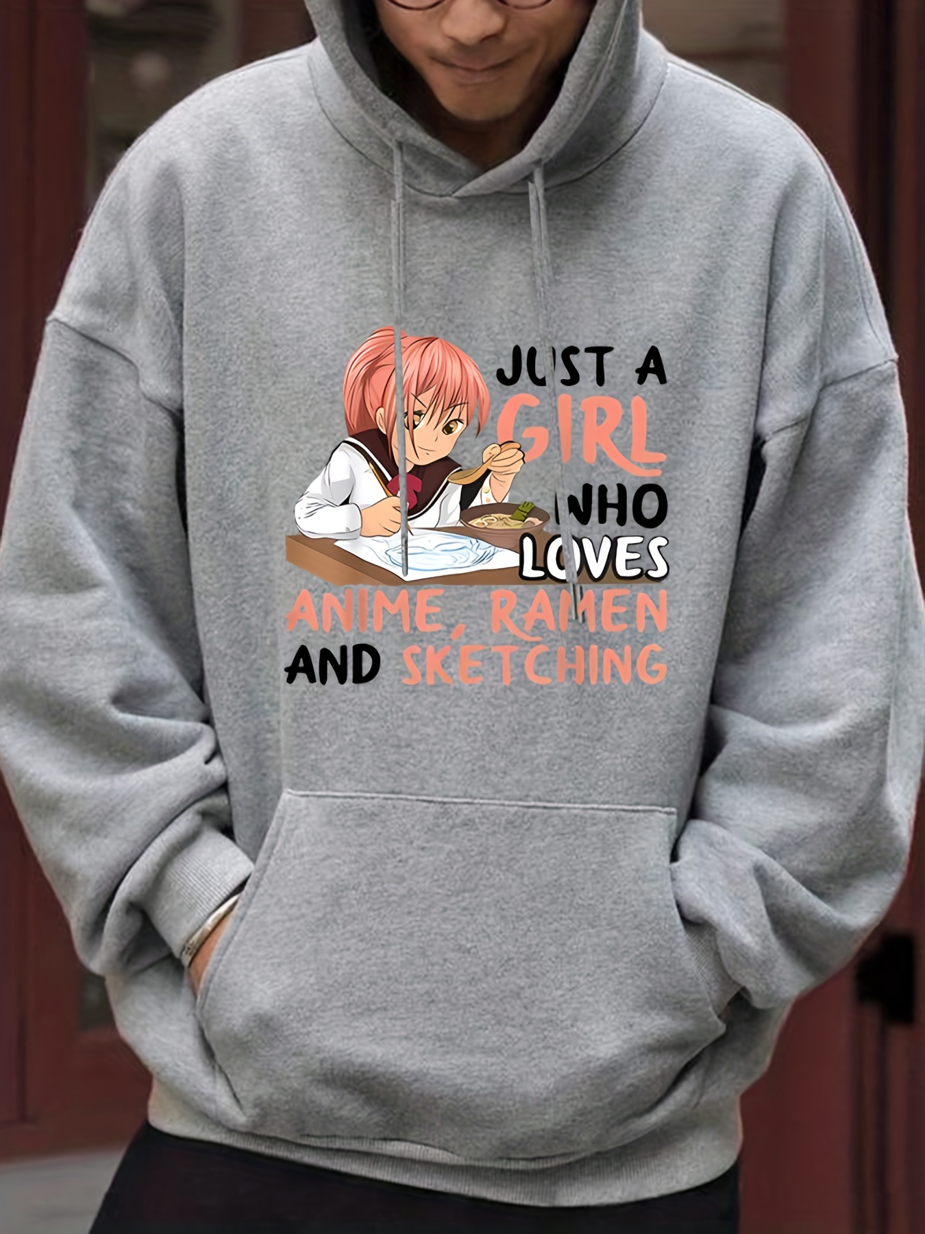 TeeWink Latest & Stylish Unisex Kakashi 2 Anime Design Printed Hoodie |  Pullover Sweatshirts for Men & Women