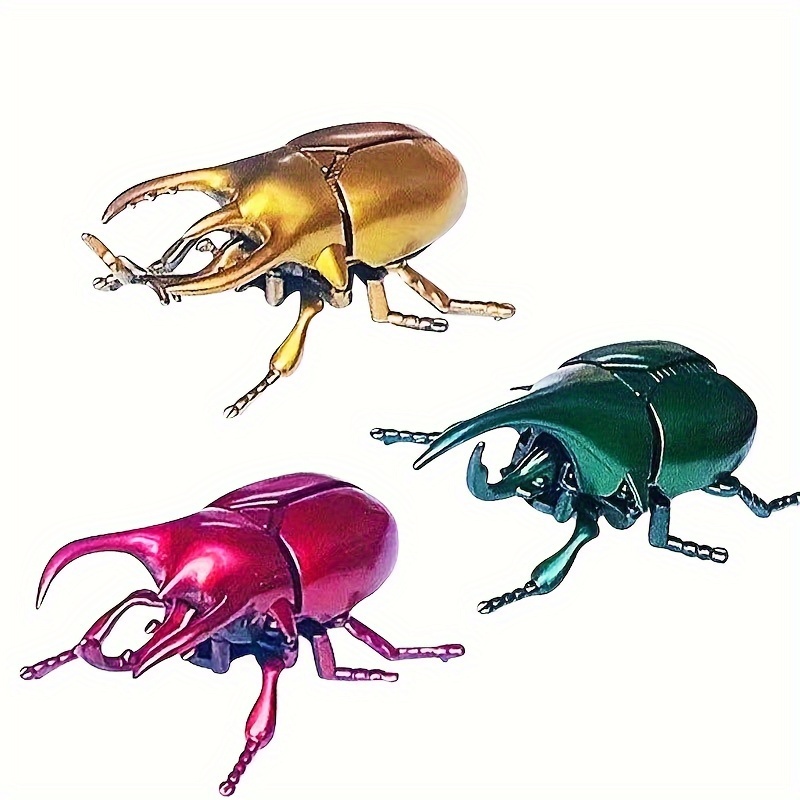 Cute Wind Simulation Beetle Wind Toy Creative Insect Model - Temu