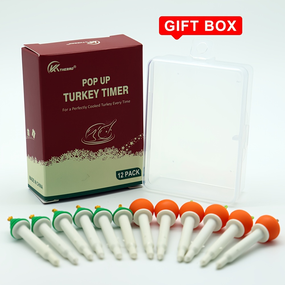 Turkey Timer Thermometer Pop up Poultry Timer Thermometer - Temu