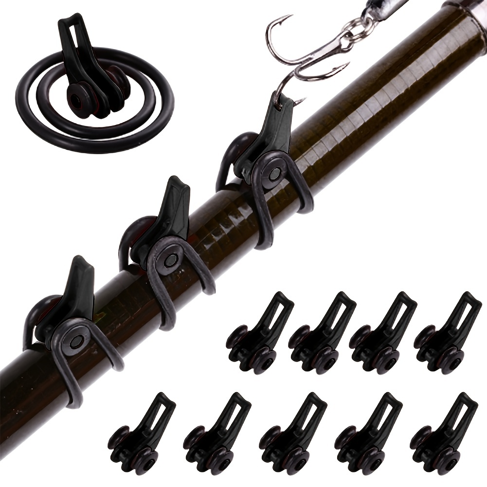 10 PCS Carp Fishing Cage Hook Holder Metal Bait Practical Accessories