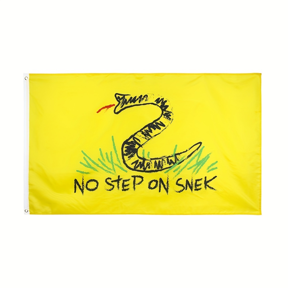 No Step on Snek Flag (5 x 3 ft)