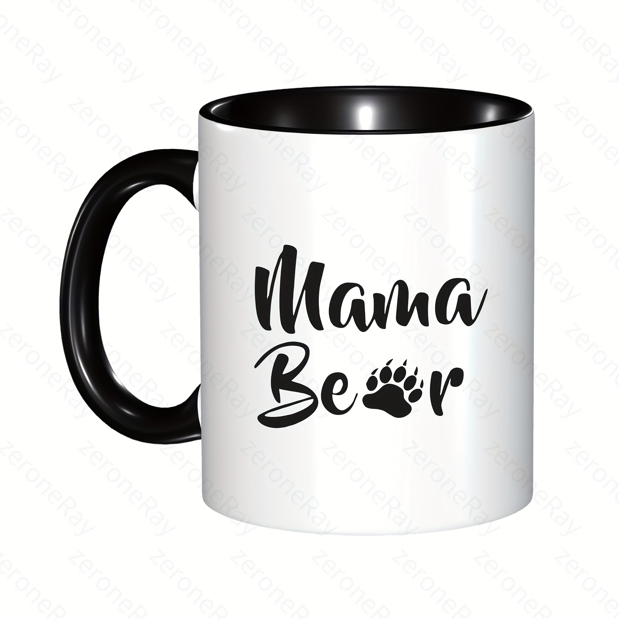 Mama Bear Coffee Mug Ceramic Tea Mugs For Mother Funny - Temu
