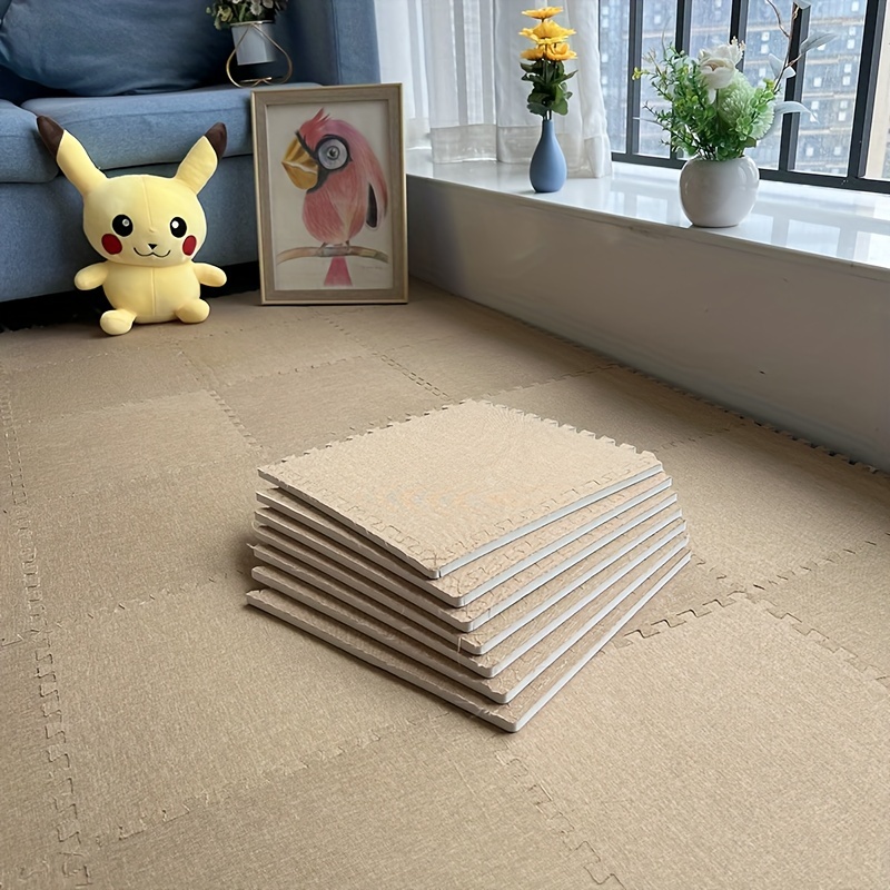 Soft Interlocking Foam Mats: Fluffy Carpet Tiles For Plush - Temu