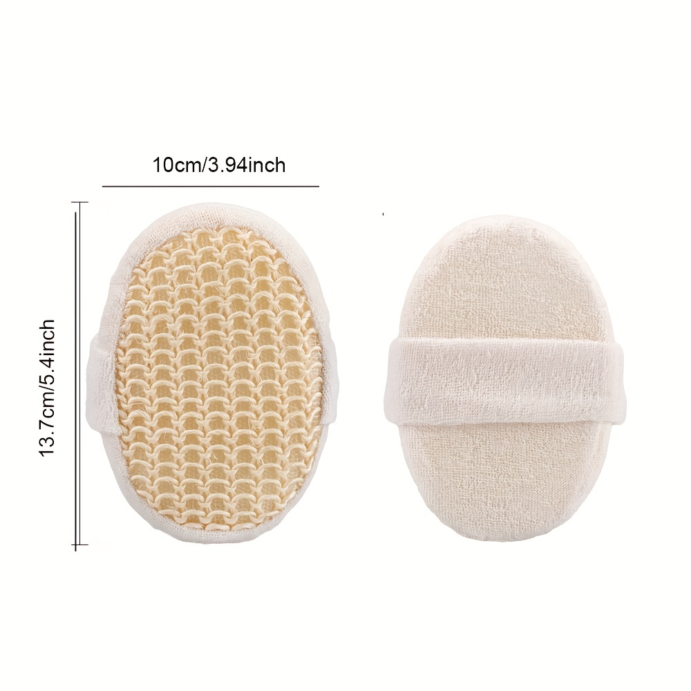 Pad In Spugna Sisal Doccia Bagno, Scrubber Doccia Esfoliante Corpo,  Spazzola Scrubber In Spugna Uomo E Donna Bagno Doccia E Spa, Acquista Ora  Offerte A Tempo Limitato