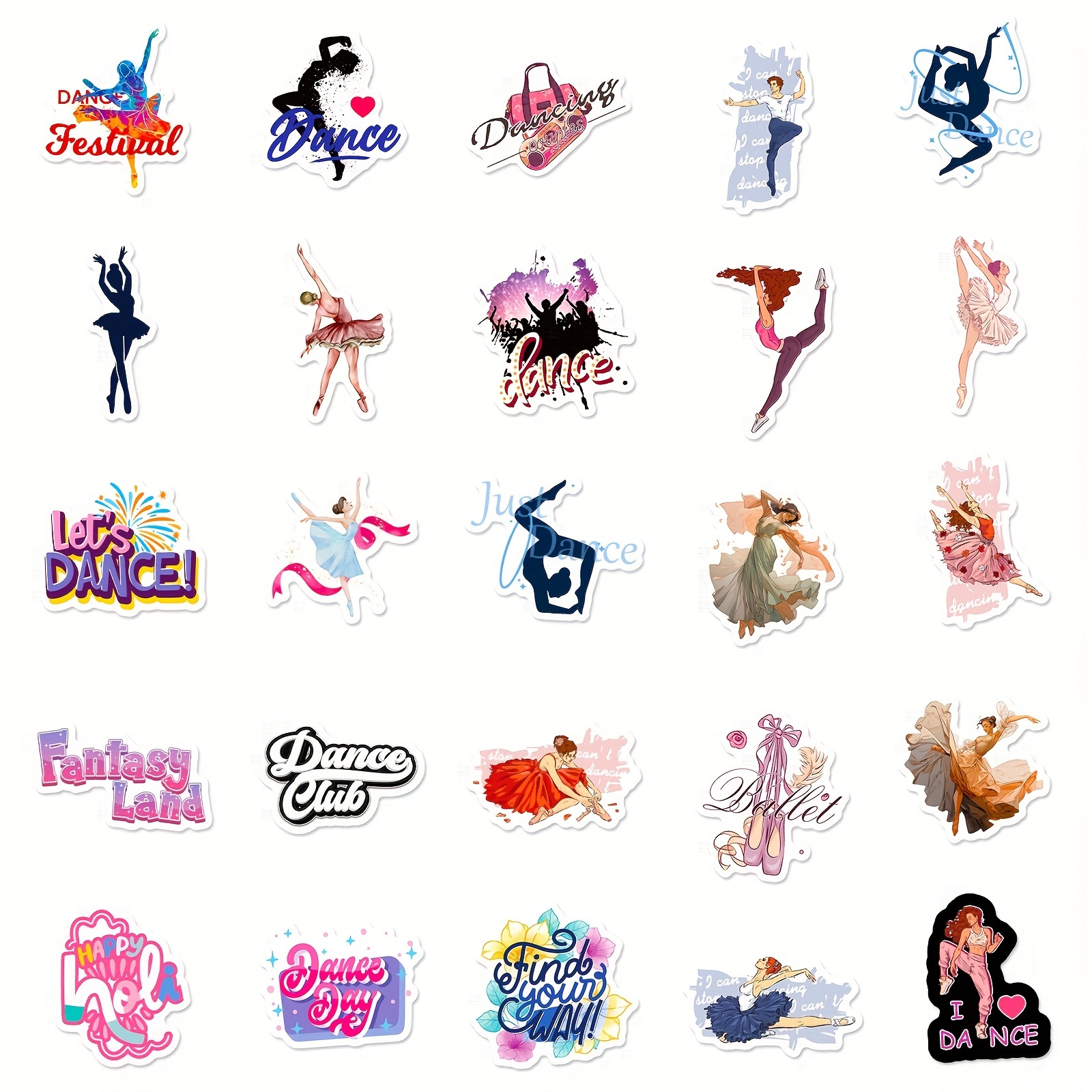 50Pcs Stickers, Aesthetics Fantasy Stickers Pack For Water Bottle