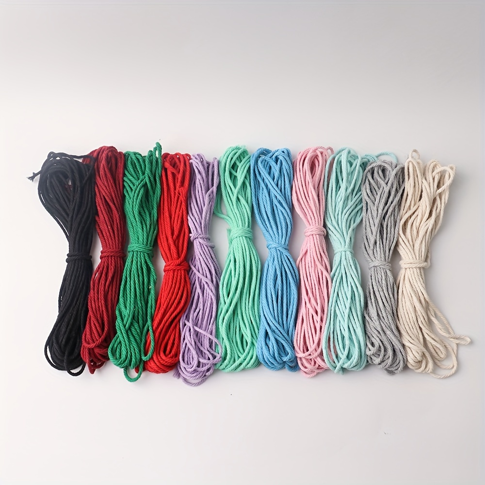 Colorful Flat Pu Leather Cord Weave Pattern Flat Rope - Temu