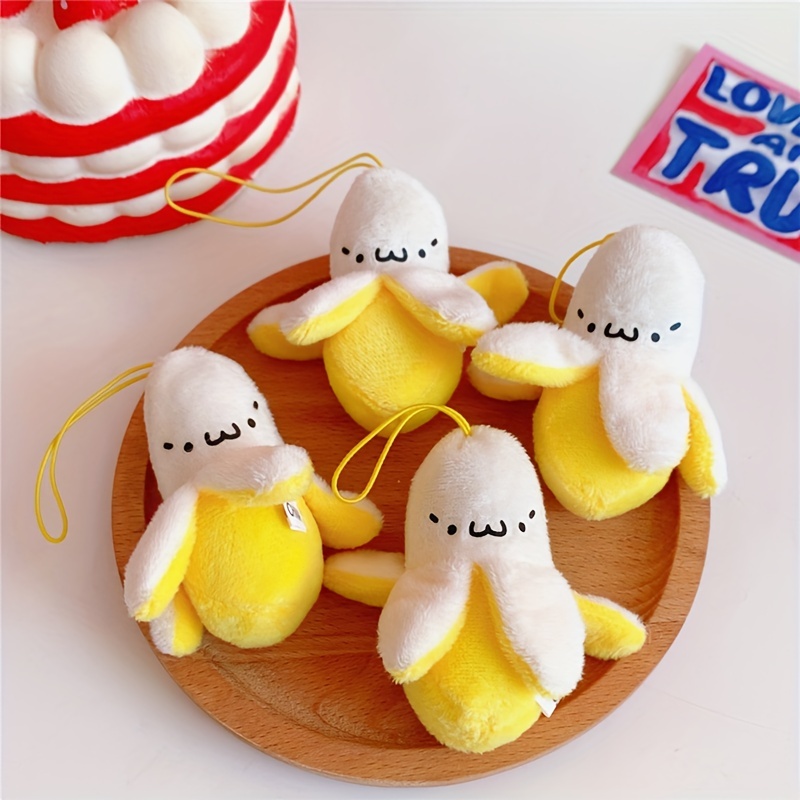 Micro Banana Plush Keychain 2 –