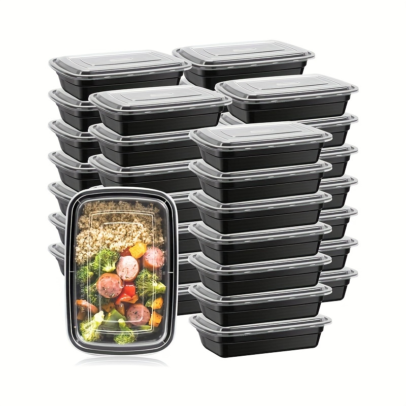900ML Reusing Disposable Plastic Containers Food Container 2