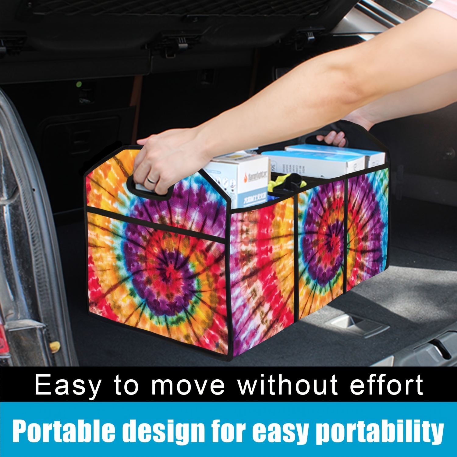 Organizador Portable Alta Calidad Para Cajuela De El Carro Coche Camioneta  SUV