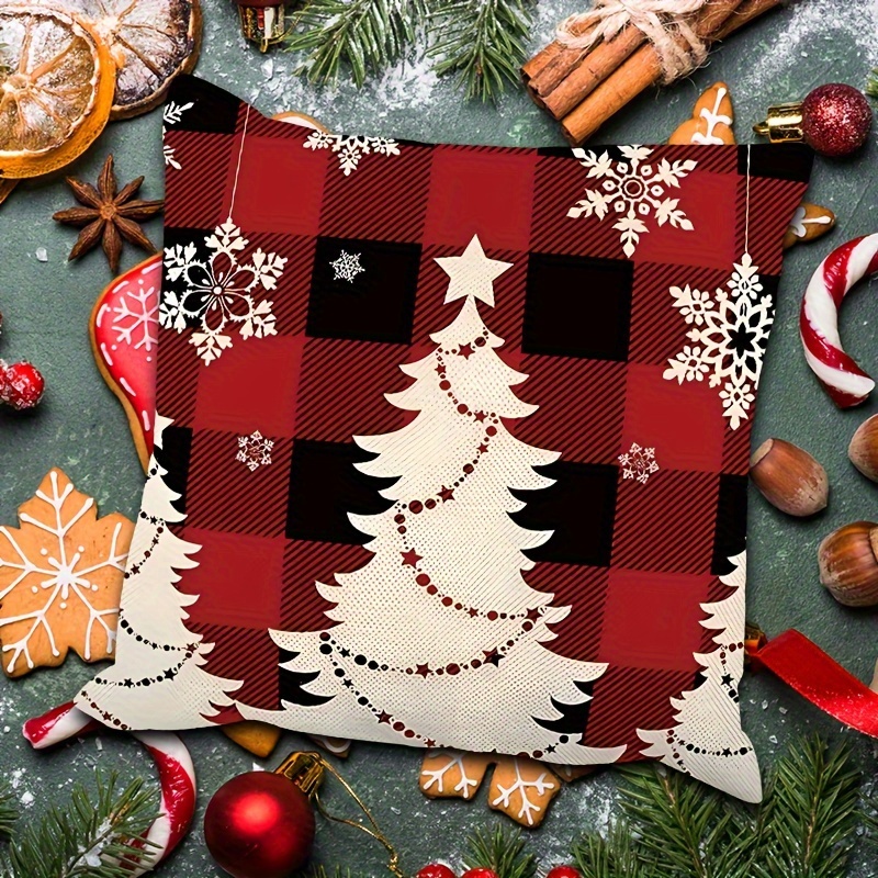 Christmas Pillow Covers 17.7x17.7 For Christmas Decorations - Temu