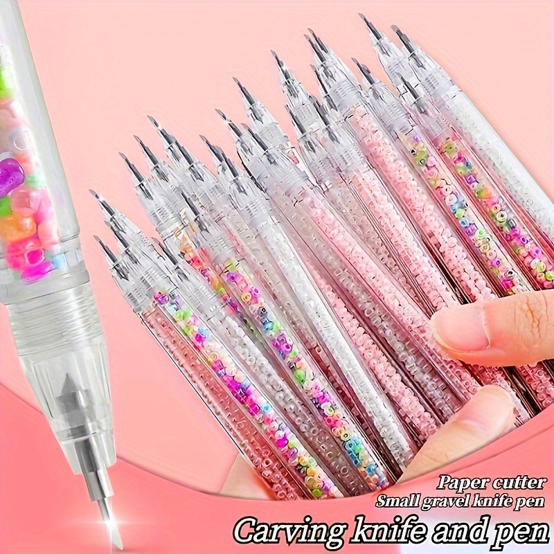 Student Utility Knife Pen Craft Cutting Tool Paper Pen - Temu