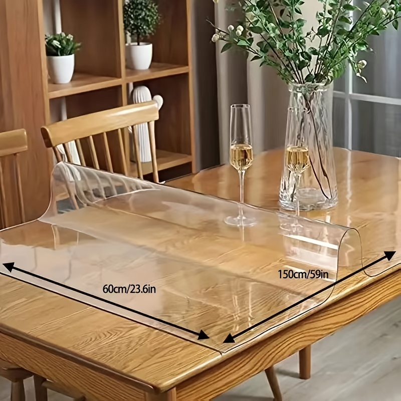 Clear Table Cover Protector Clear Table Protector Clear Desk - Temu