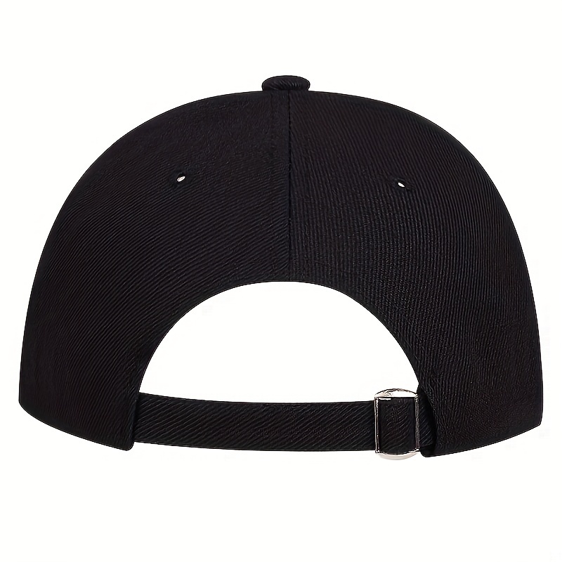 Comprar Gorra de béisbol negra para hombre, sombreros Snapback