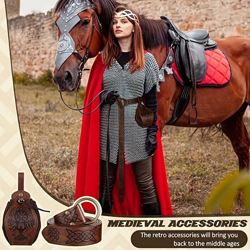 Medieval Renaissance Queen Princess Lace-up Cinch Belt Tied Corset Viking Waist  Belt Cosplay Costume Larp Accessory Reenactment - Cosplay Costumes -  AliExpress
