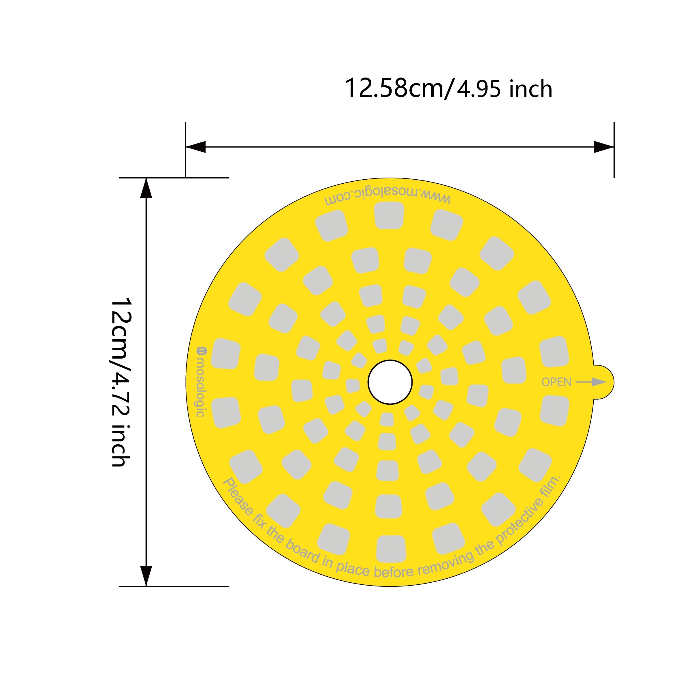 Suitable For Mosalogic Mosquito Killing Night Light Flying Mosquito Sticky  Board Flying Insect Sticky Trap Mosquito