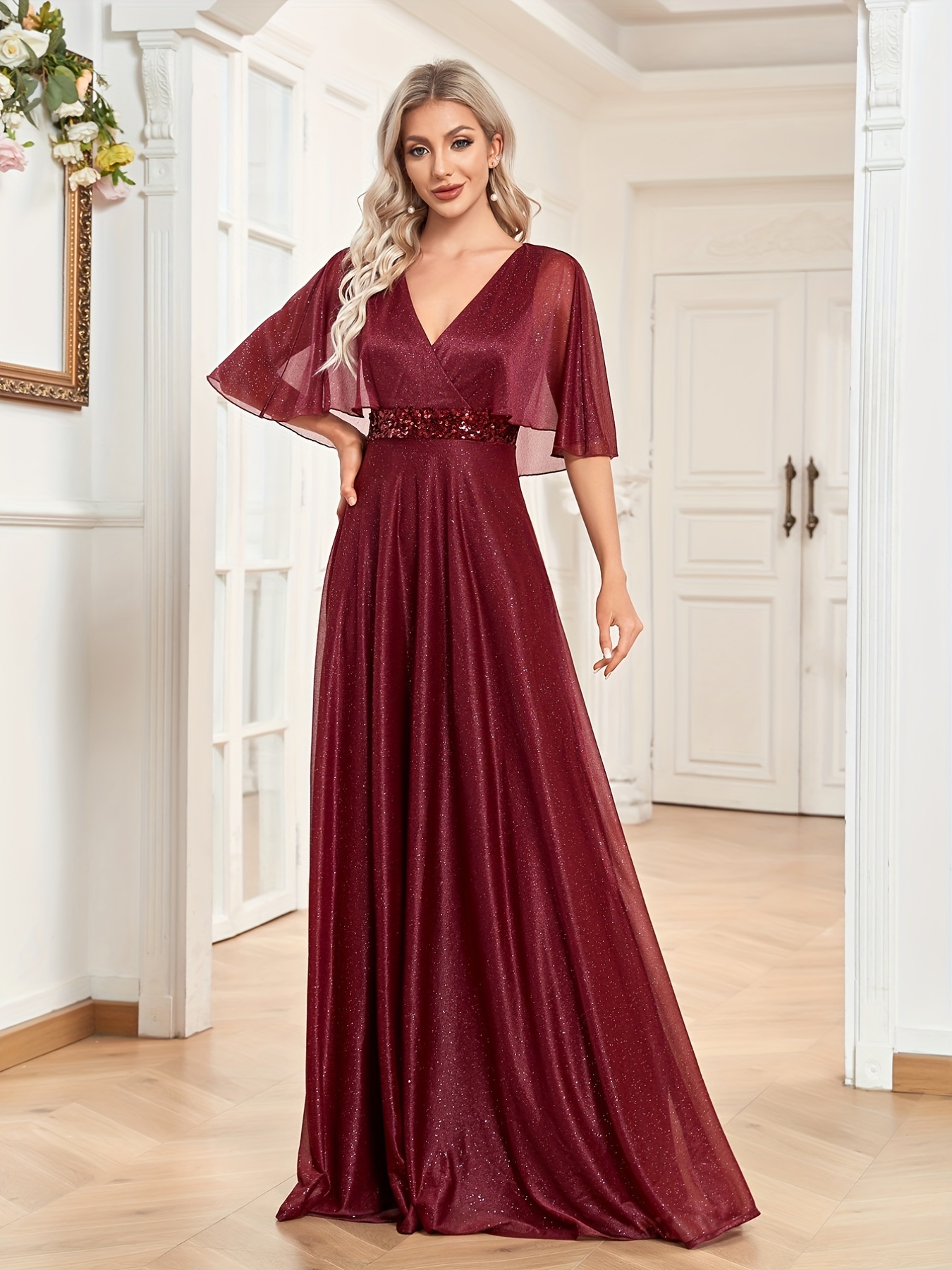 Sequin top clearance bridesmaid dresses