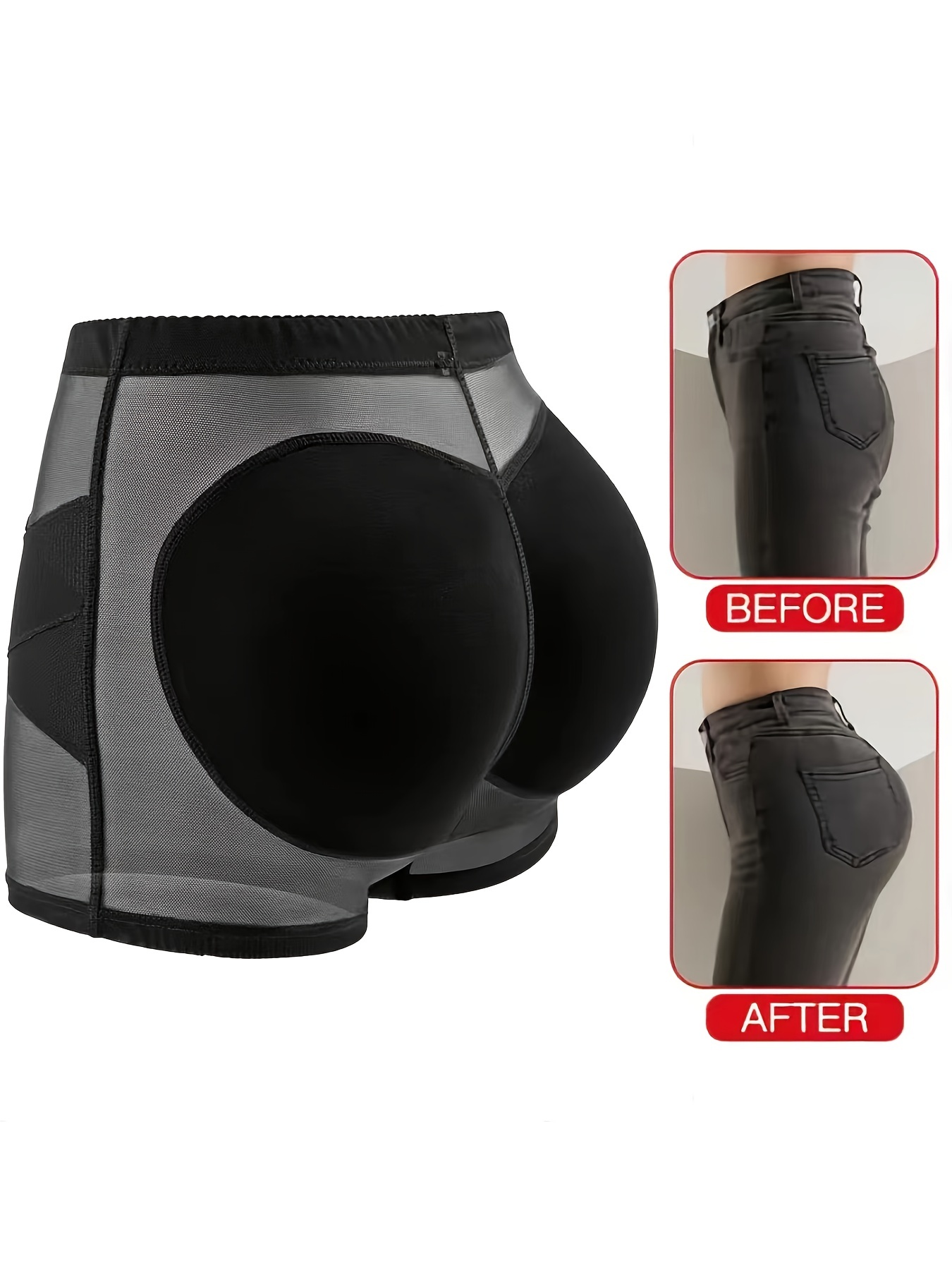 Women's Buttock Shapewear Boyshort Panties Butt Lifter - Temu