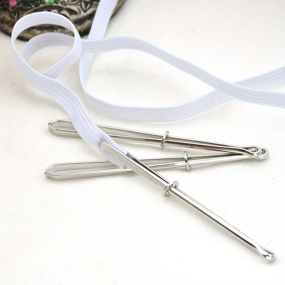 Needle Elastic Threader Self locking Tweezers Clip For Waist - Temu