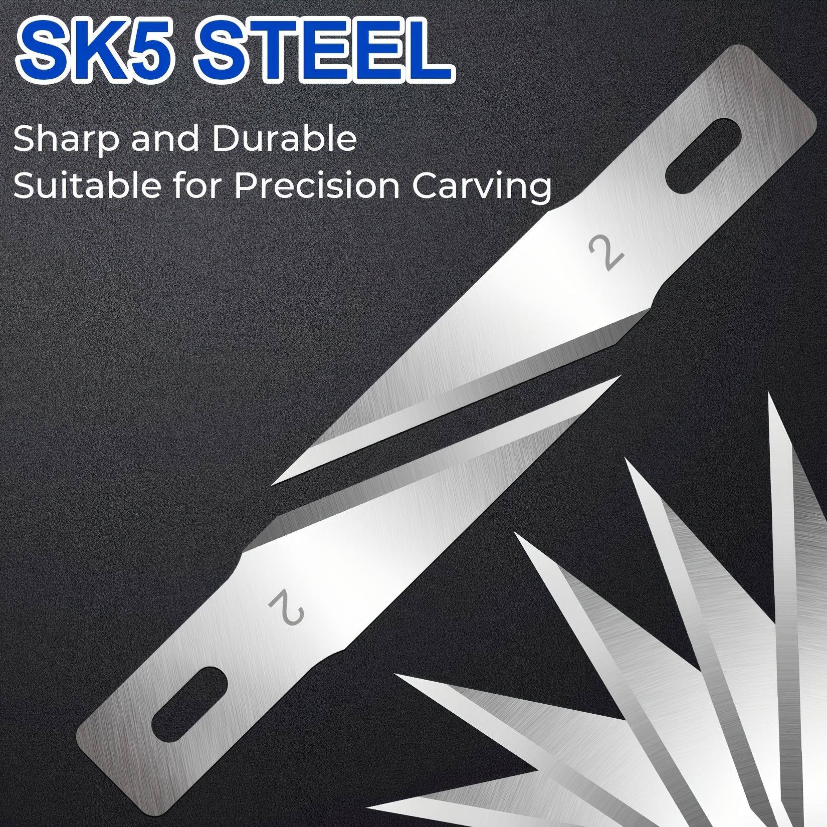Exacto Knife Blades #2 Sharp Utility Knife Blades High - Temu