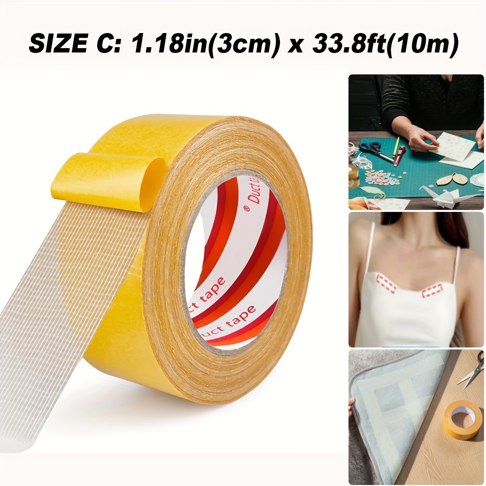 Double Sided Clothes Tape Transparent Strong Adhesive Tape for Dress Clothes  