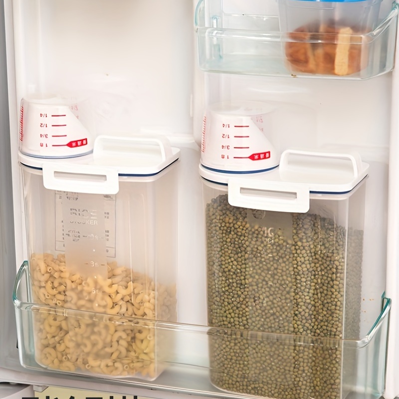 Easy-to-use Dry Food Dispenser For Cereal, Oatmeal, And Snacks - Convenient  Kitchen Storage Tank With Multiple Capacity Options - Temu