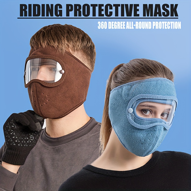 Masque Masqué Chaud 1 Pièce, Masque Anti-buée Coupe-vent En
