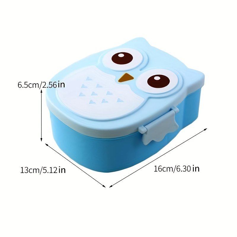 Owl Pattern Bento Box for Kids Cute Boys Lunch Box Girls Lunchbox