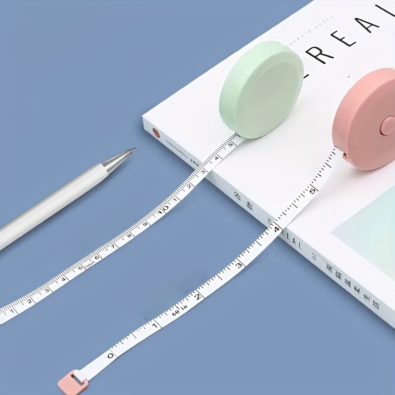 2Pcs Retractable Measuring Tape for Sewing